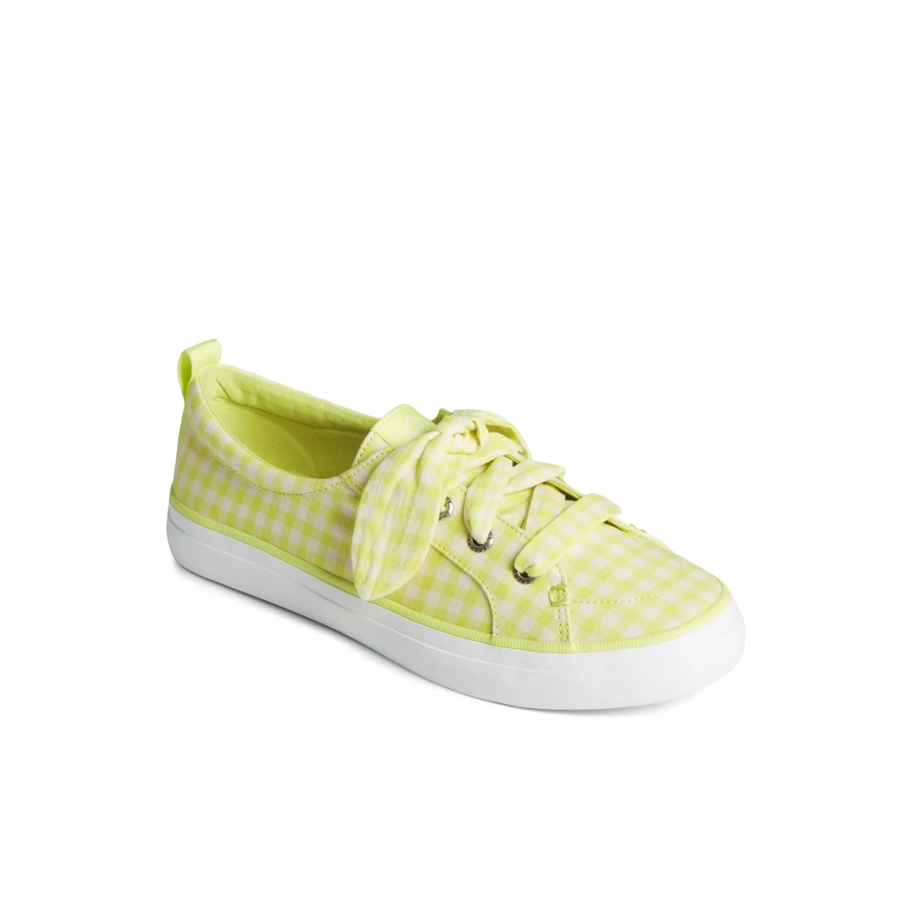 Women Sperry Shoes | Sneakers^Crest Vibe Gingham Sneaker