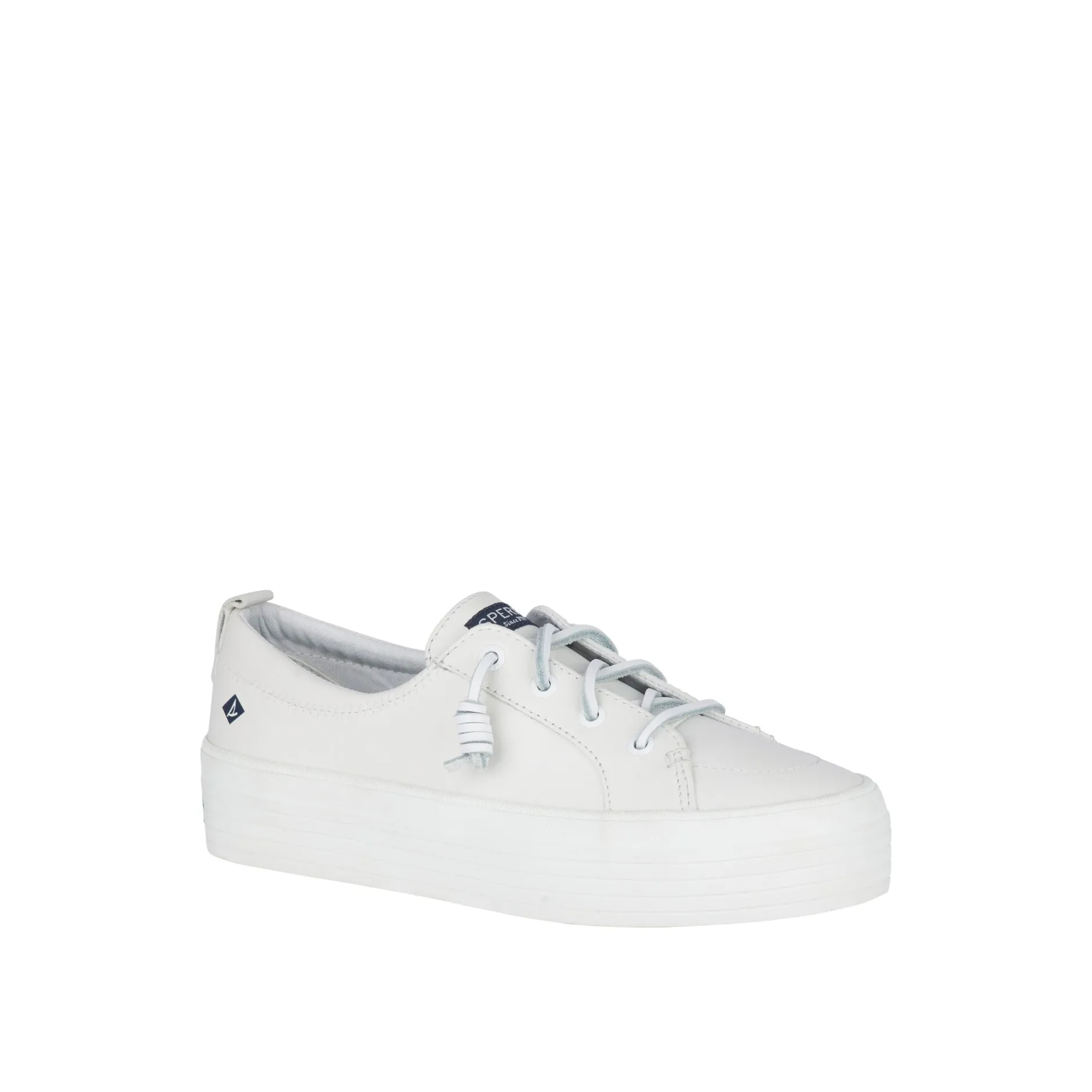Women Sperry Shoes | Sneakers^Crest Vibe Platform Leather Sneaker