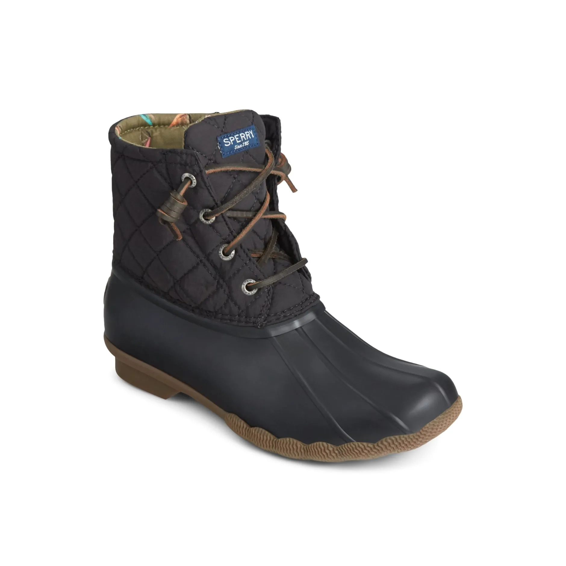 Women Sperry Duck & Rain Boots | Boots^Saltwater Quilted Duck Boot