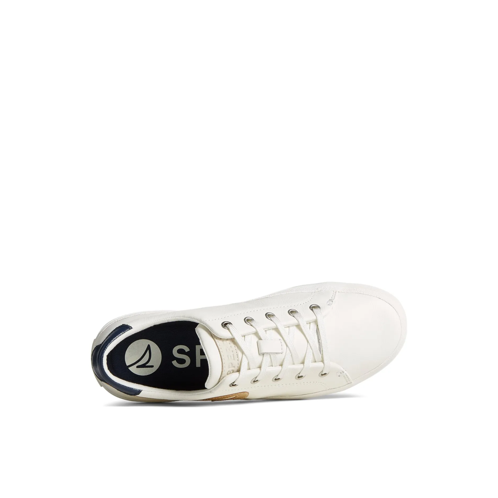 Women Sperry Shoes | Sneakers^Sandy Leather Metallic Sneaker