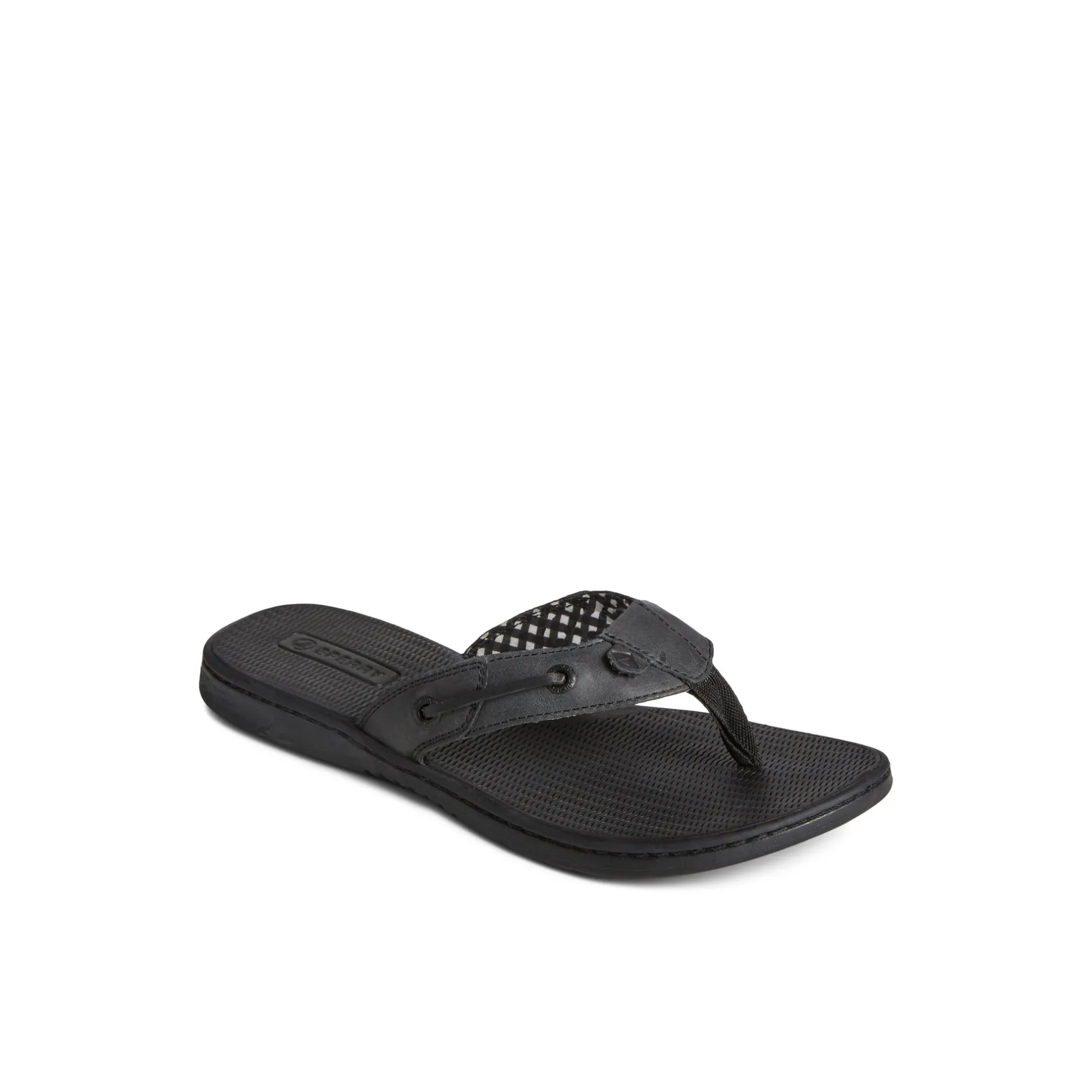 Women Sperry Sandals^Seafish Leather Flip Flop