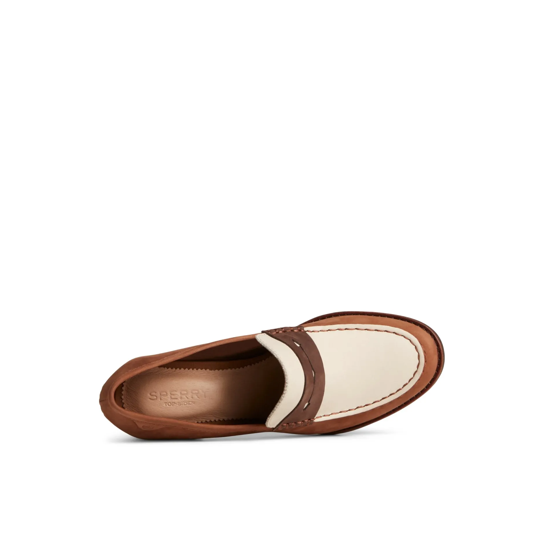 Women Sperry Shoes | Oxfords & Loafers^Seaport Two-Tone Penny Heel